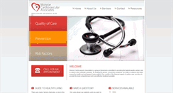 Desktop Screenshot of monroecardiology.com